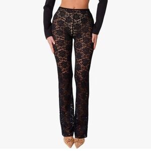 Lace pants